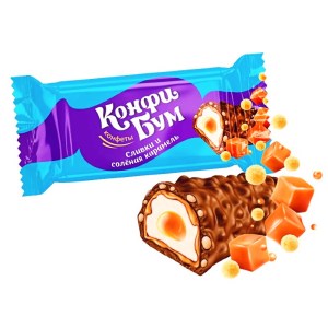 Конфеты Конфибум в новогоднем наборе с грильяжем 