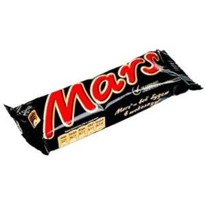 Батончик Марс в новогоднем наборе c шоколадными батончиками