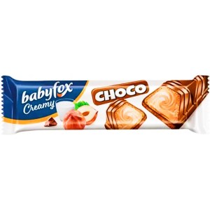 Конфеты Бэби фокс в новогоднем наборе c вафельным тортиком 