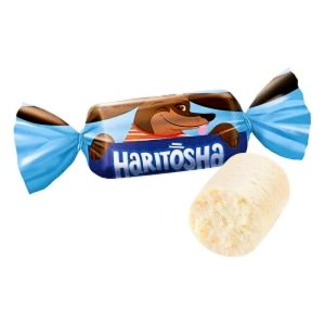 Конфеты Харитоша в новогоднем наборе c двухслойным шоколадом 