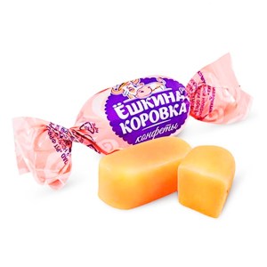 Конфеты Ёшкина корова в новогоднем наборе c медовым пряником