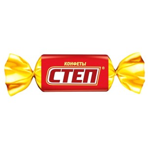 Конфеты золотой степ в новогоднем наборе с бисквитным пирожным 