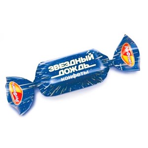 Конфеты Звездный дождь в новогоднем наборе с Барокко