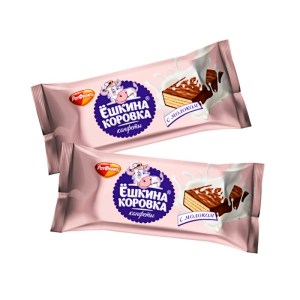 Конфеты Ёшкина корова в новогоднем наборе со Snickers Super