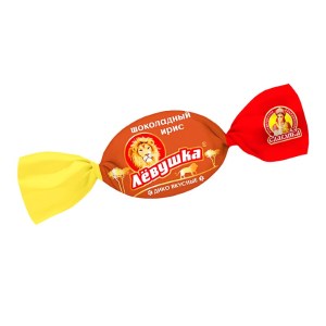 Конфеты Левушка в новогоднем наборе с печеньем из шоколада