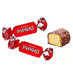 Конфеты Ричио в новогоднем наборе c молочным трюфелем