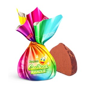 Конфеты Сладкая капля в новогоднем наборе с шоколадом Аленка