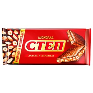 Шоколад Степ в новогоднем наборе с шоколадом Степ