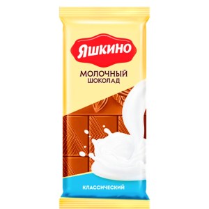 Шоколад Яшкино в новогоднем наборе с грильяжем 